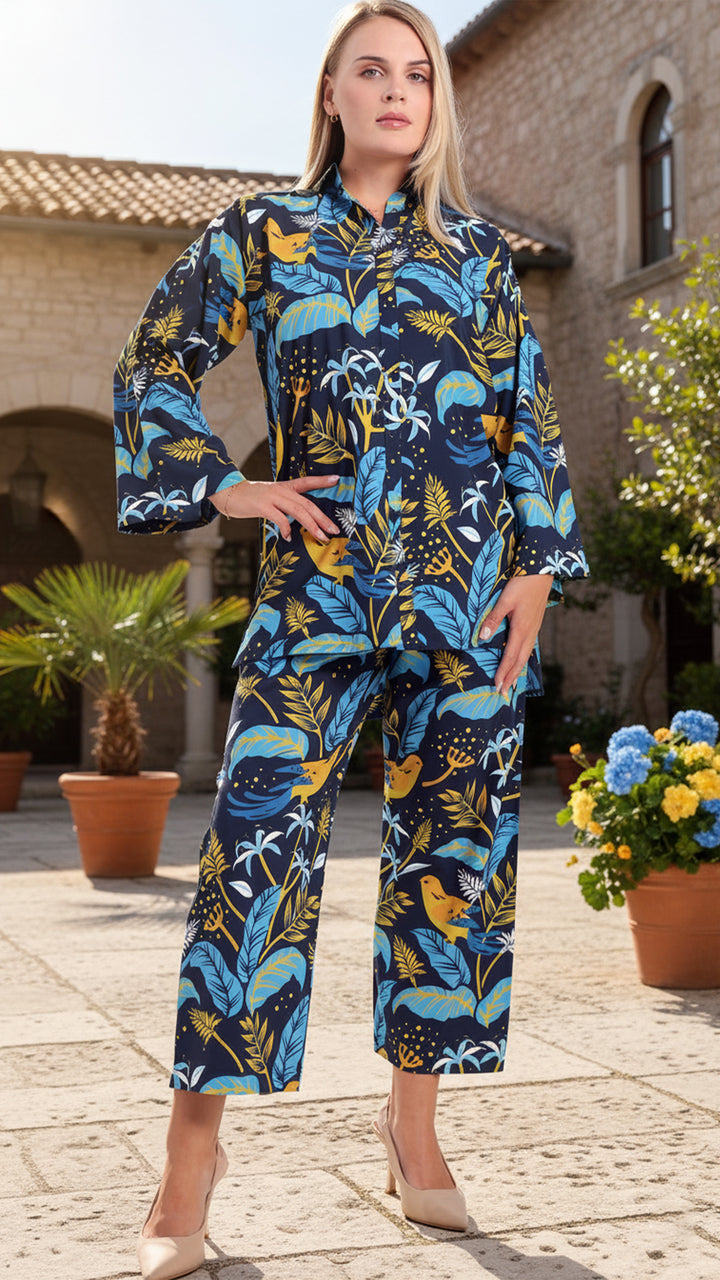 Noir Tropic Matching Co-ord Set
