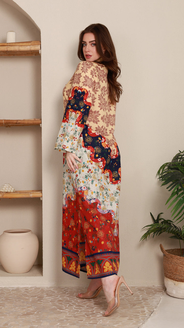 Rubelina Kaftan Dress