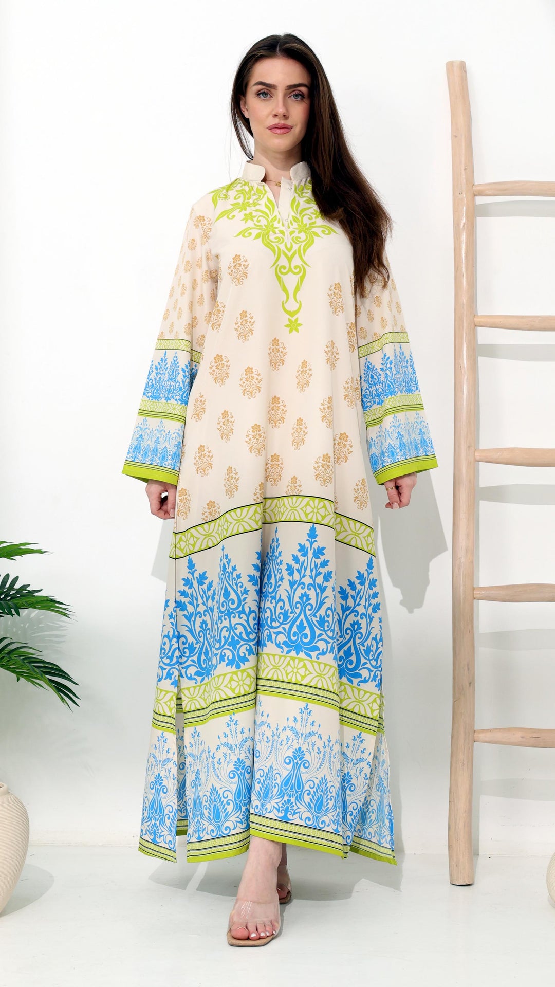 Zenyra Kaftan Dress