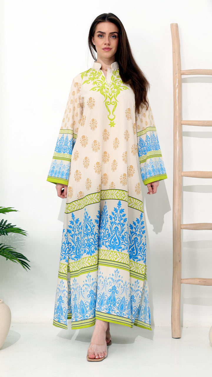Zenyra Kaftan Dress