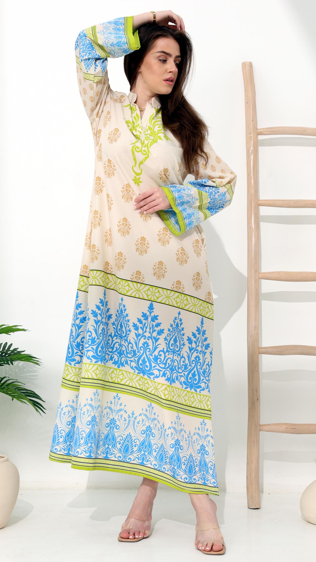 Zenyra Kaftan Dress