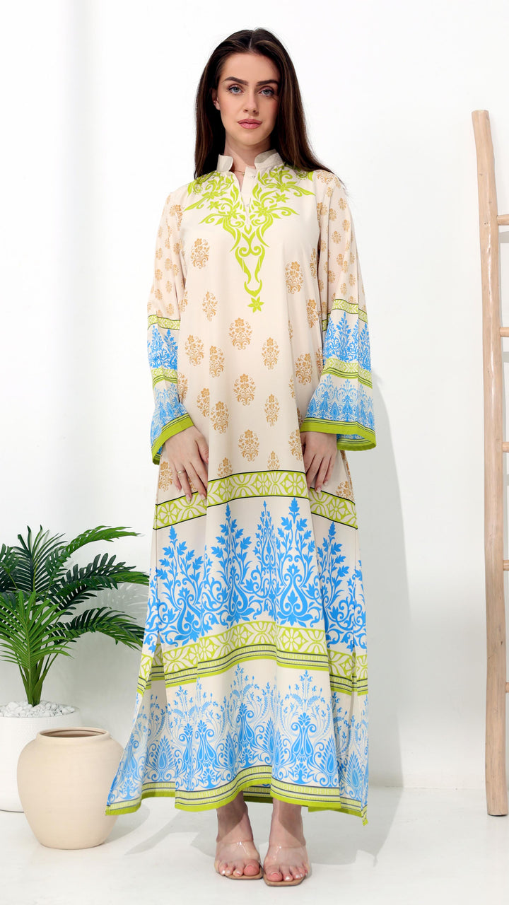 Zenyra Kaftan Dress
