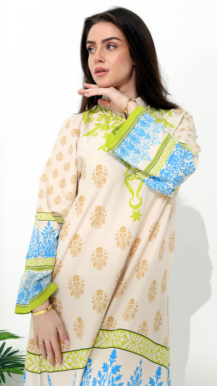 Zenyra Kaftan Dress
