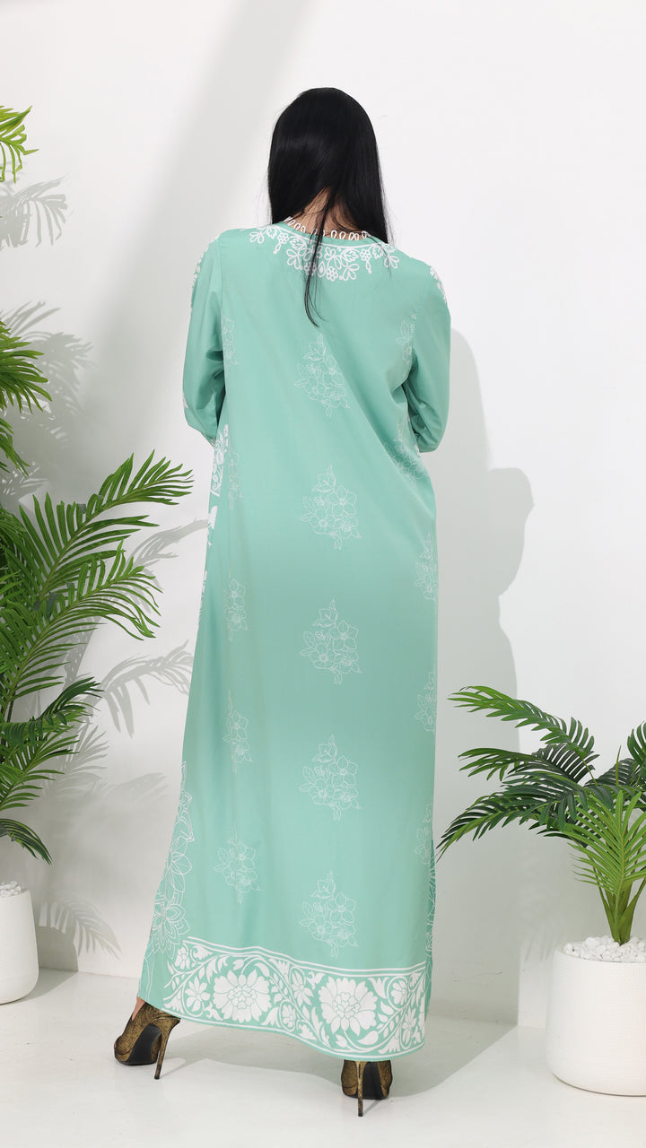 Sylvie Azurea Kaftan Dress
