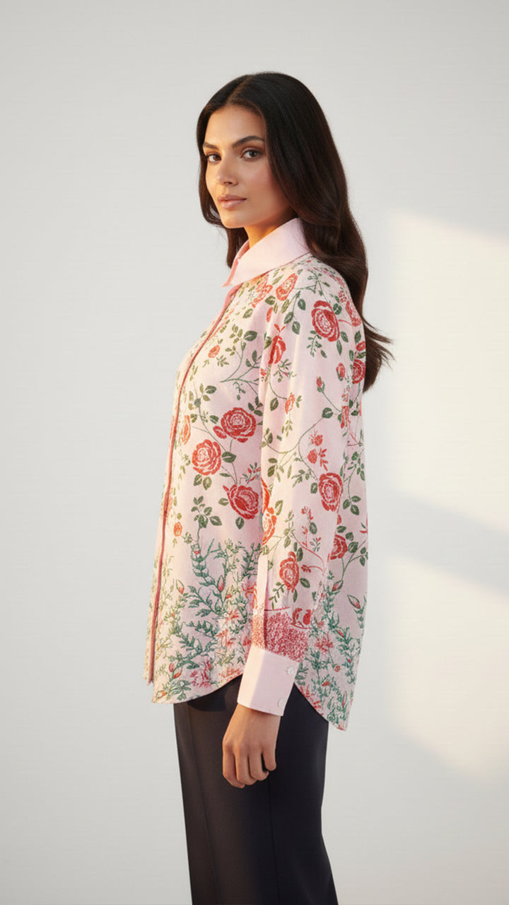 Elvessa Button-Down Shirt