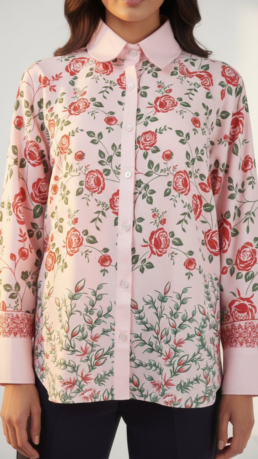 Elvessa Button-Down Shirt