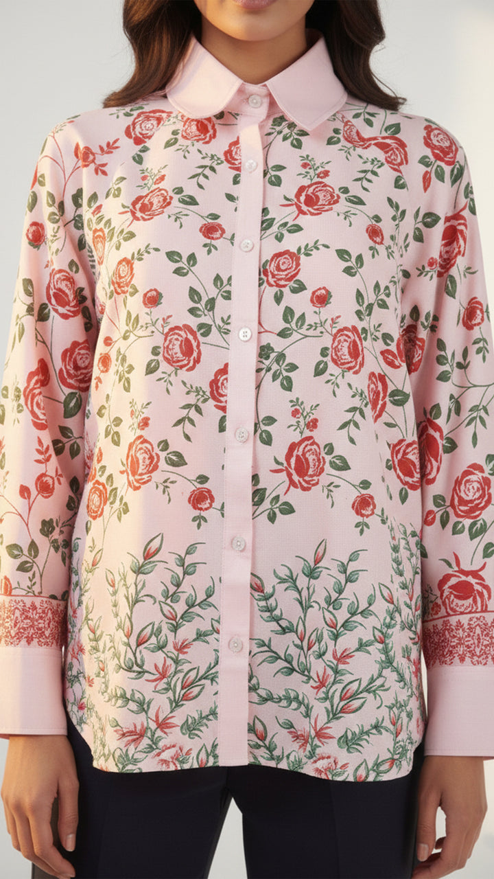 Elvessa Button-Down Shirt