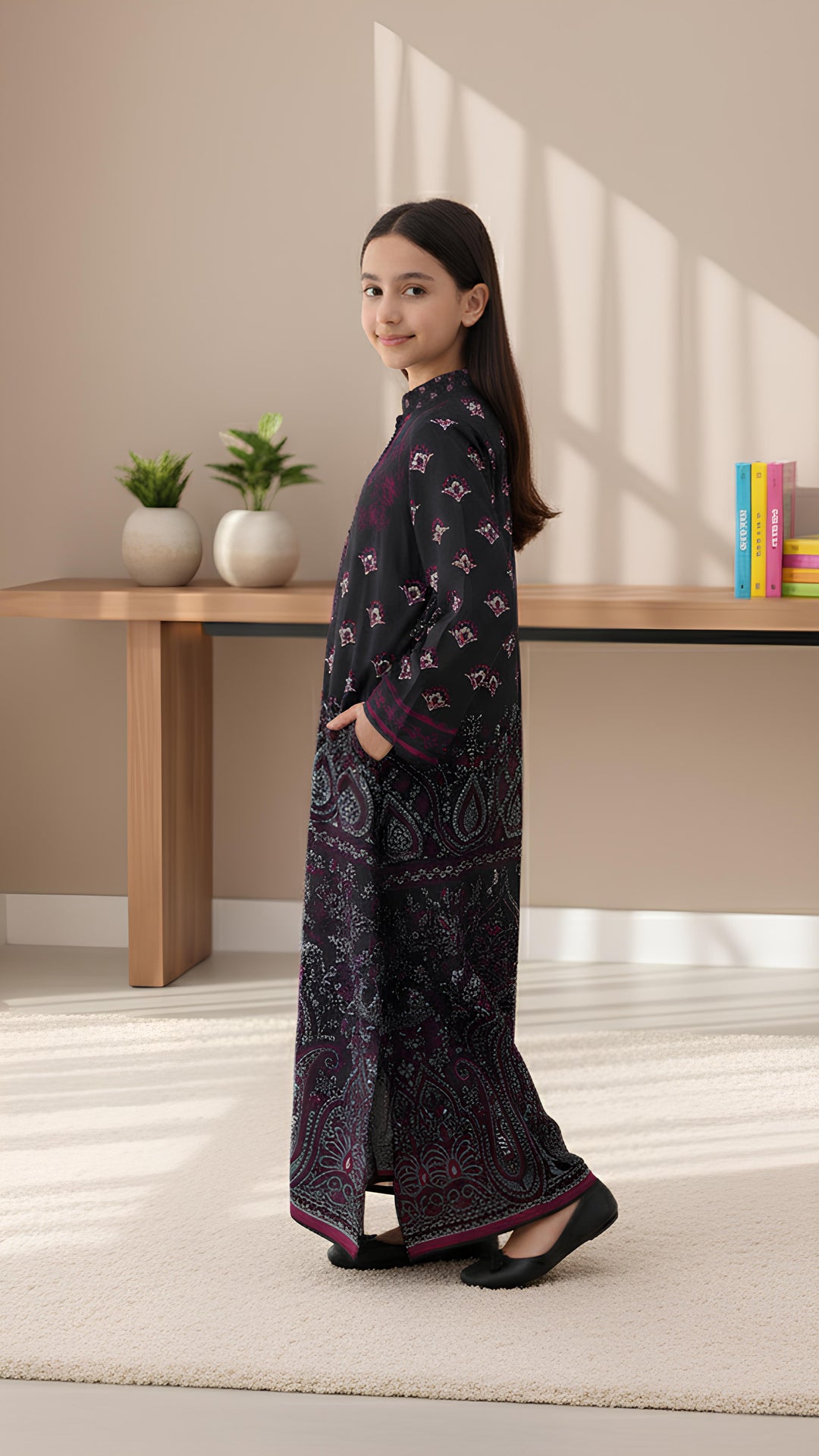 Nyvara Kids Kaftan Dress