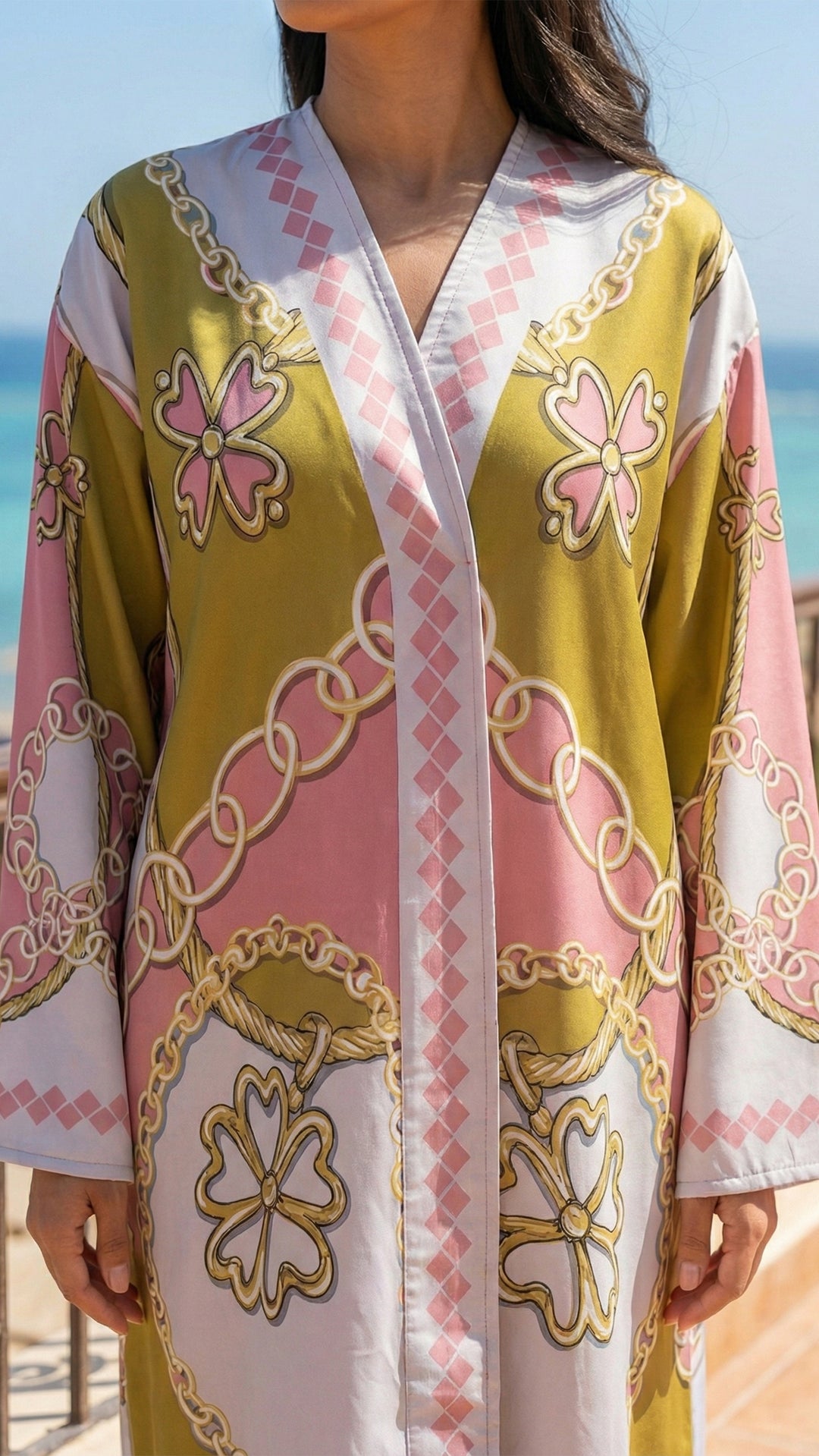 Belrose Open Front Abaya