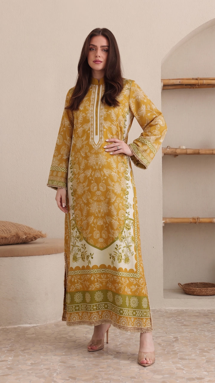 Solviera Kaftan Dress