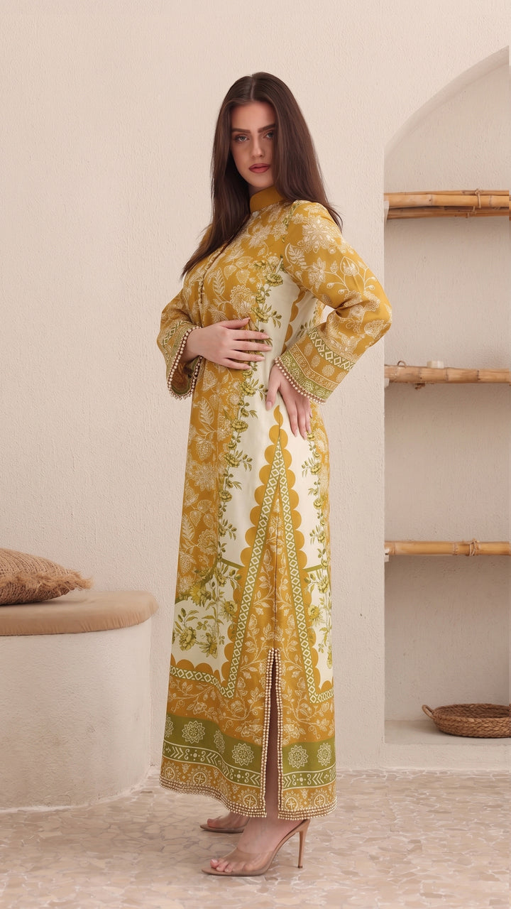 Solviera Kaftan Dress