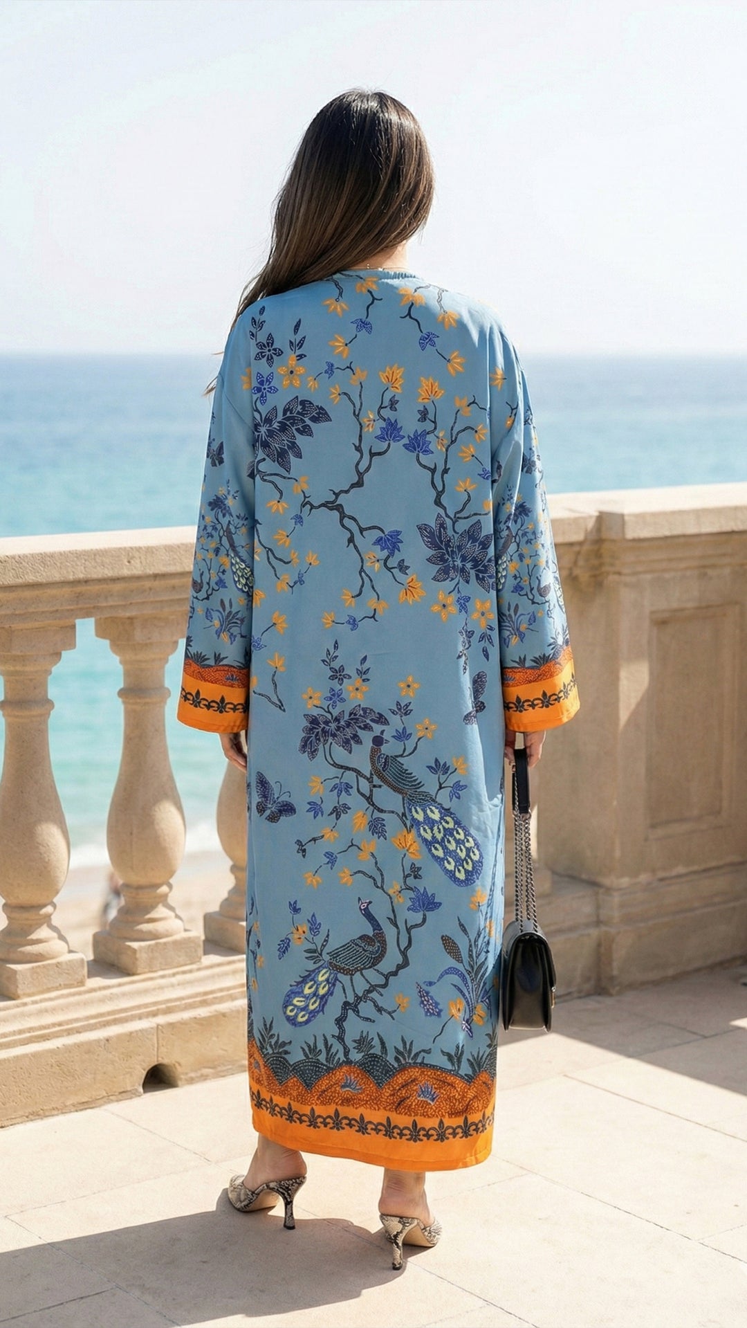 Elvaira Open Front Abaya