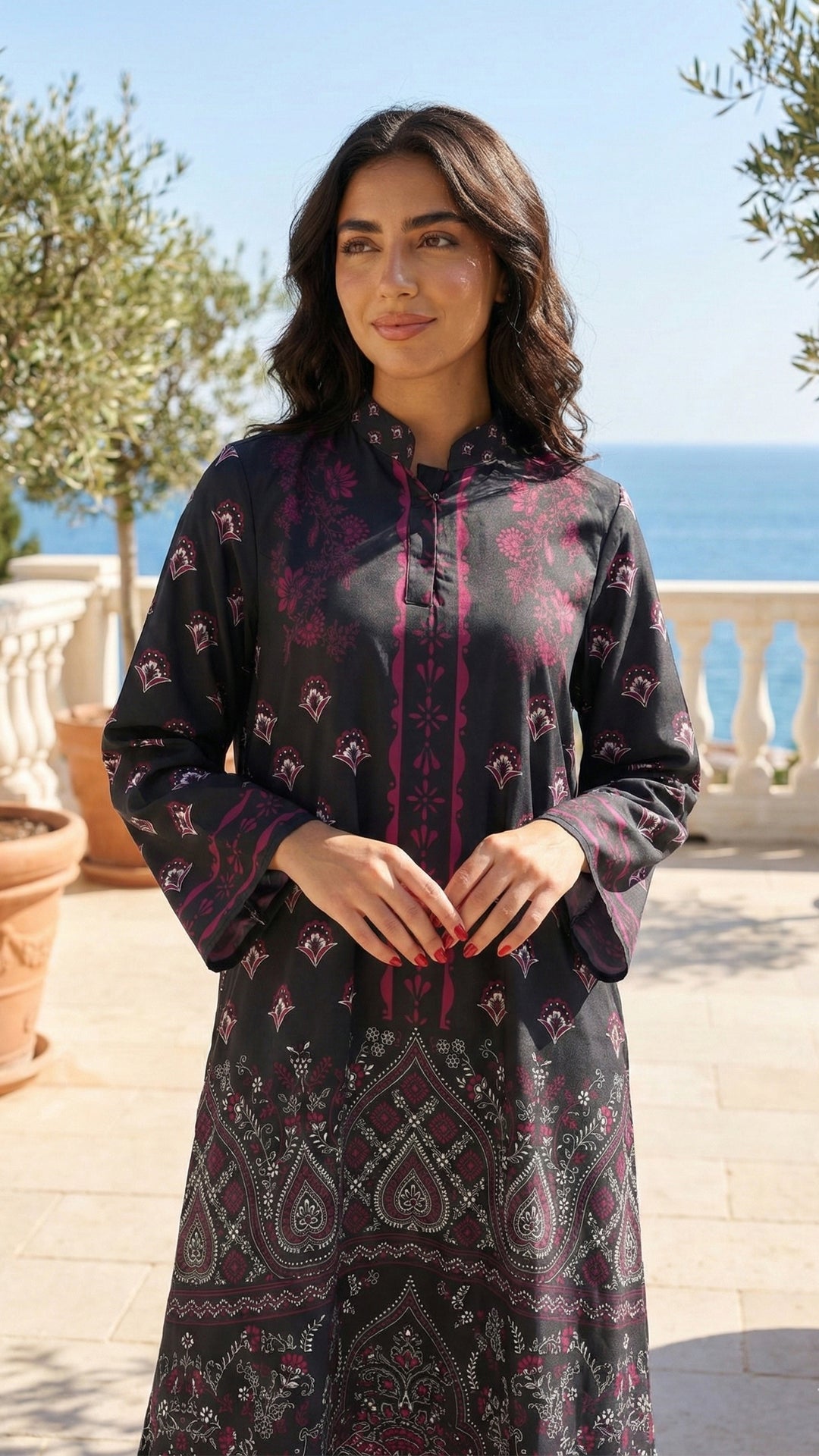 Nyvara Kaftan Dress