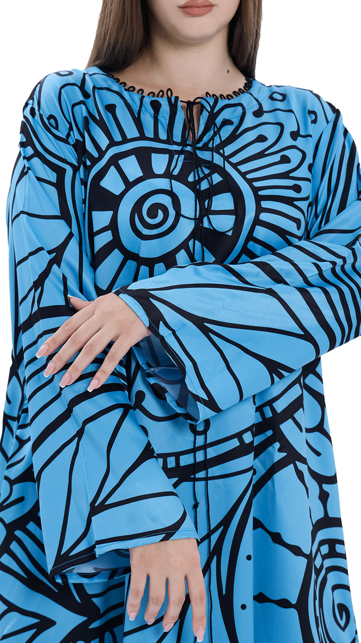 Cyanova Kaftan Dress