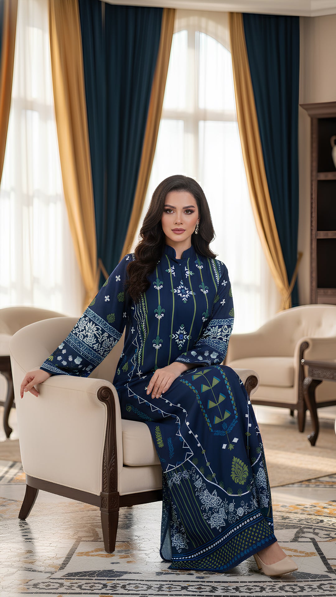 Rimara Kaftan Dress