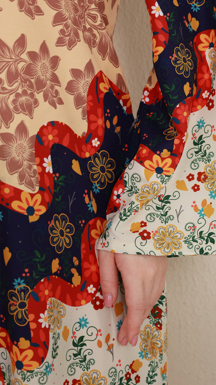 Rubelina Kaftan Dress