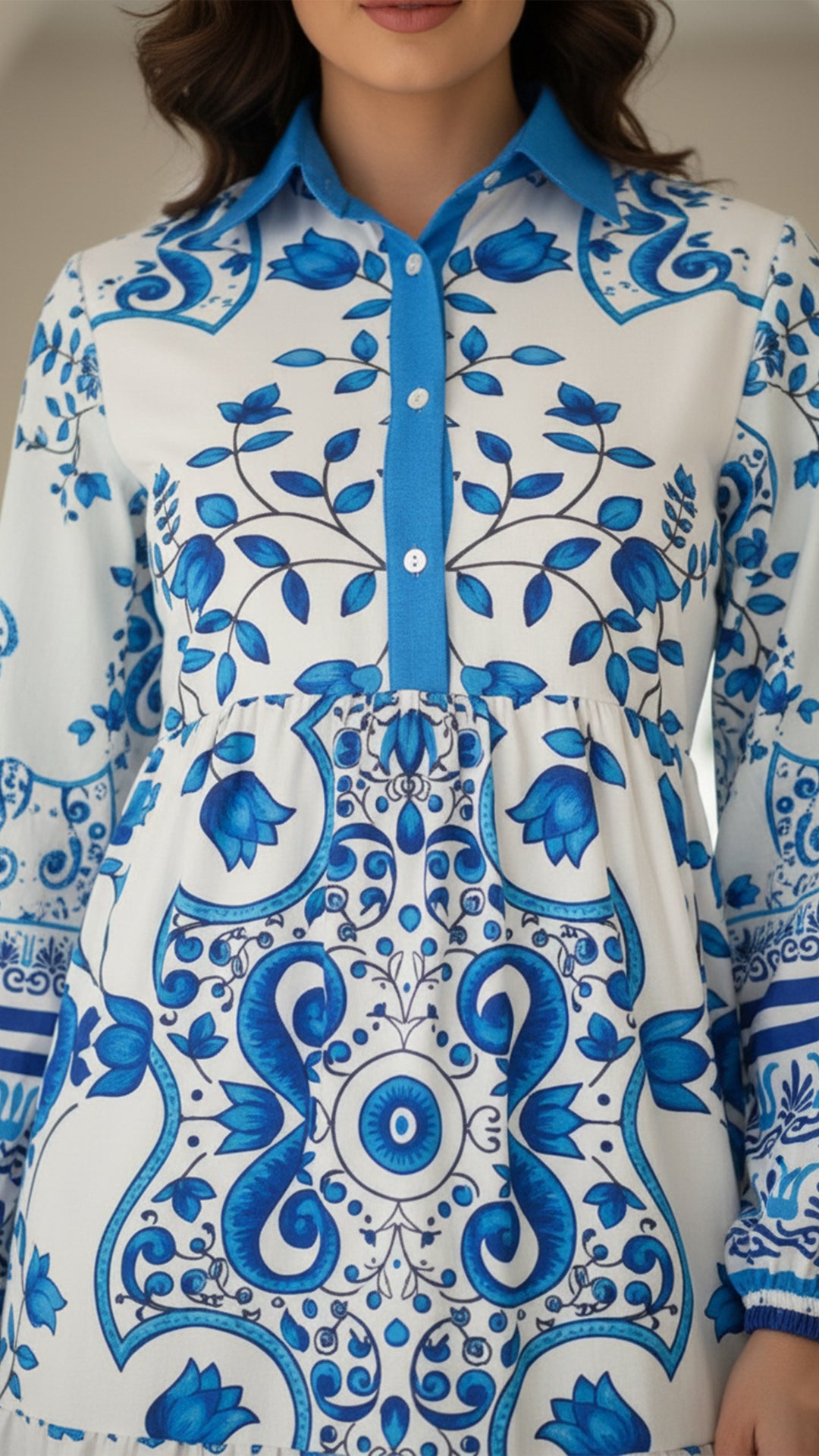 Fleur Saphir Dress