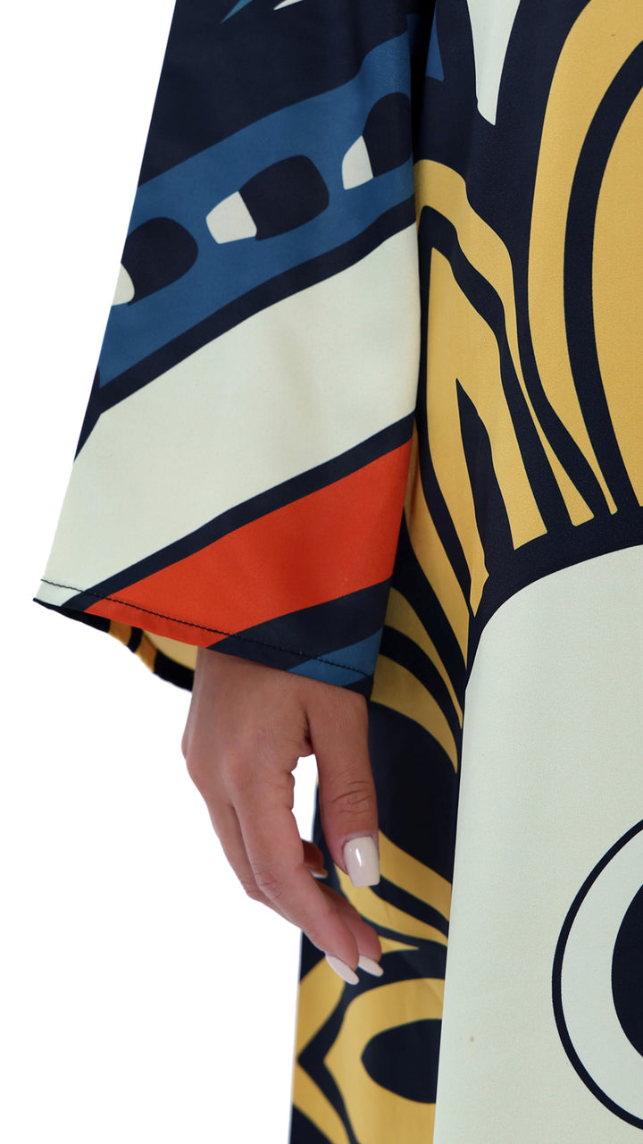 Floral Reverie Kaftan Dress