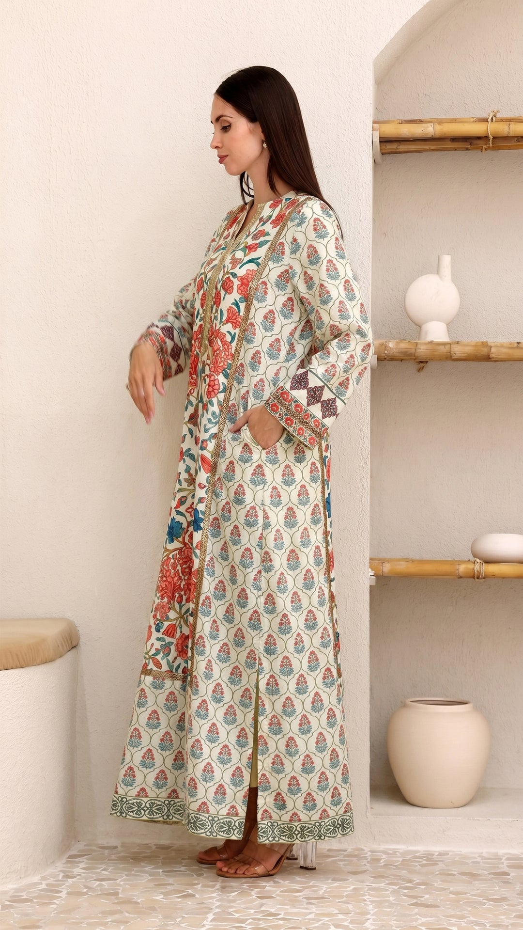 Rosavera Kaftan Dress