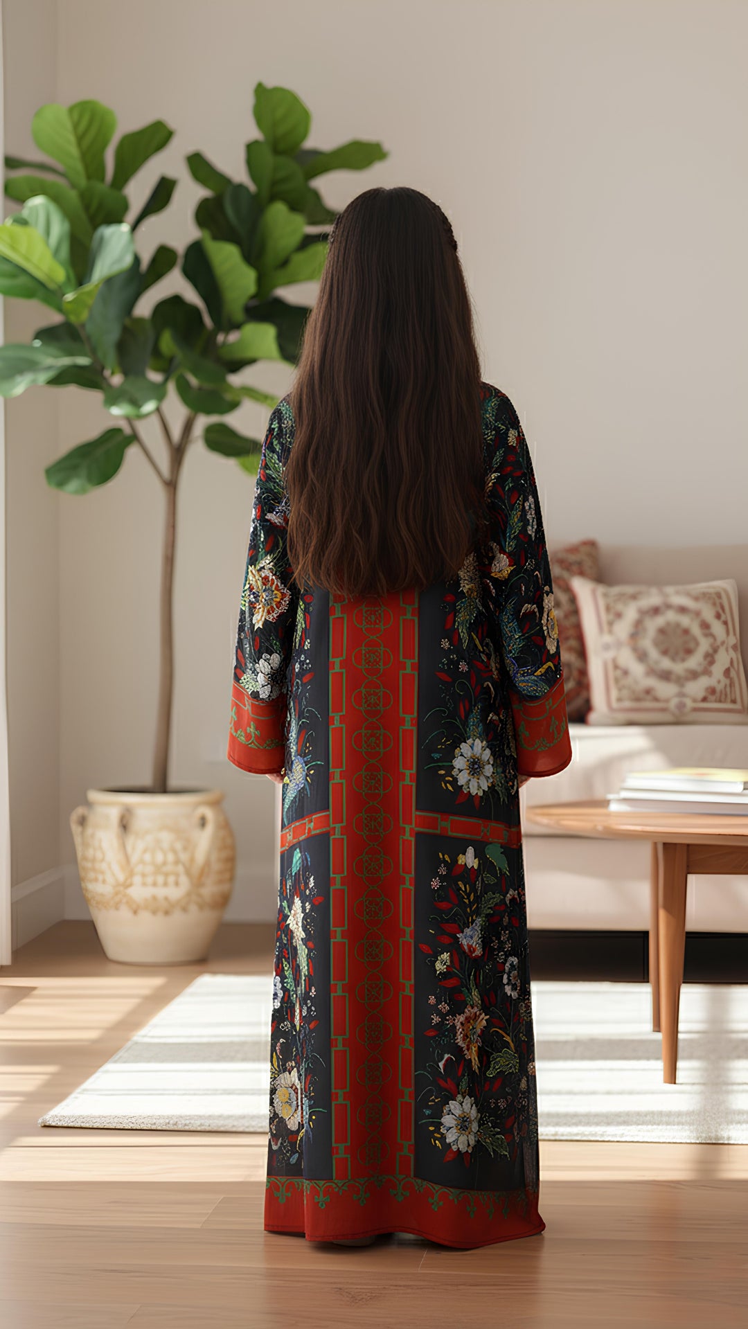 Iridesca Rouge Kids Kaftan Dress