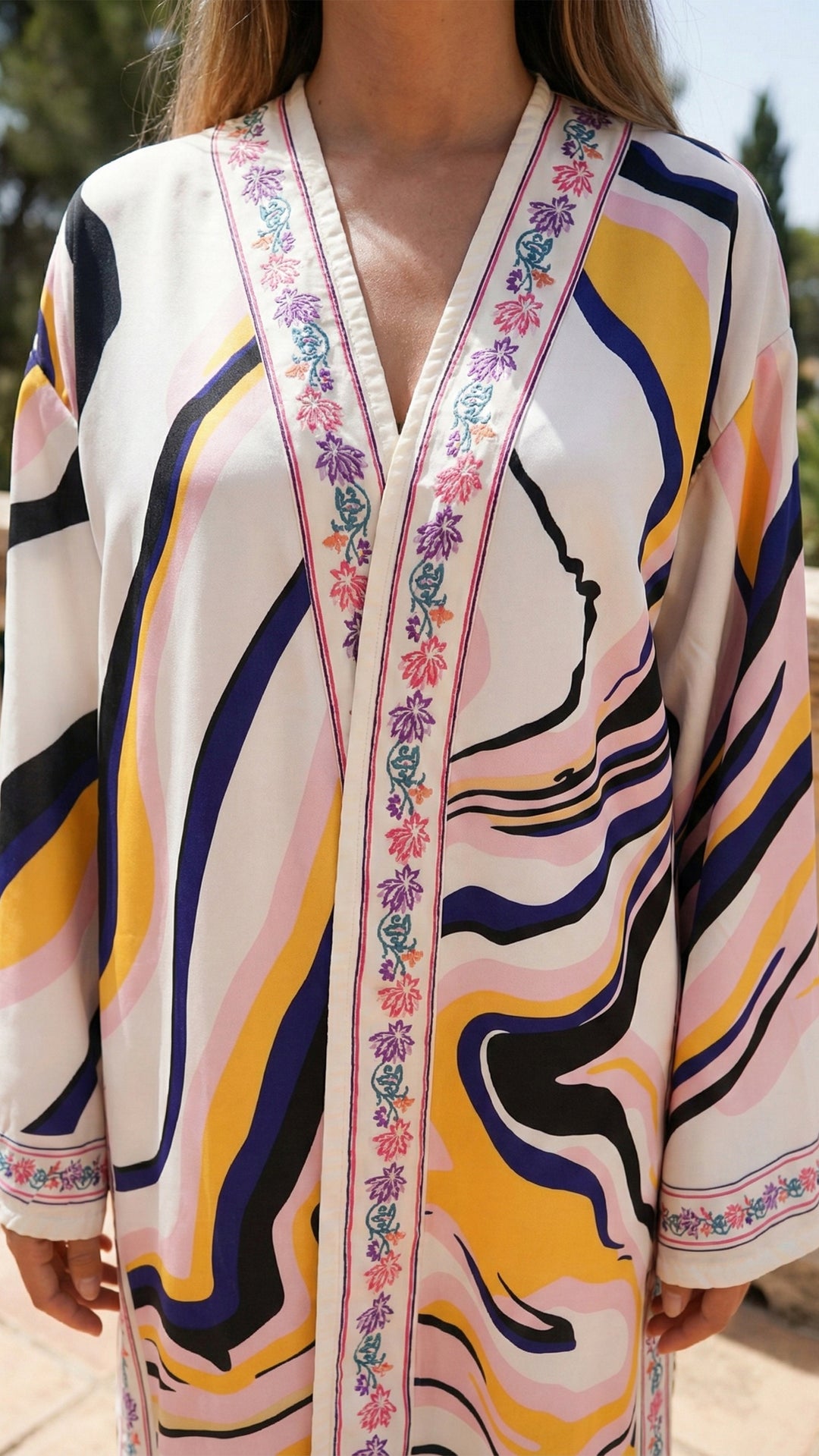 Marivelle Open Front Abaya