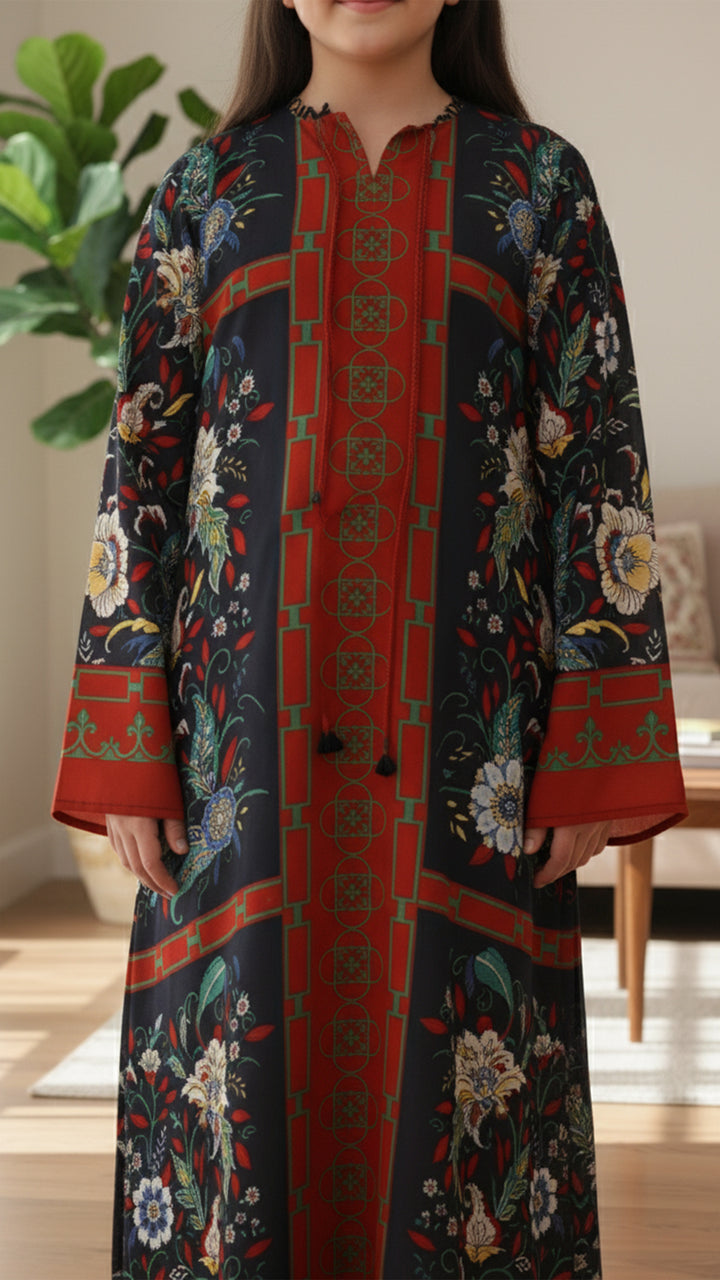 Iridesca Rouge Kids Kaftan Dress