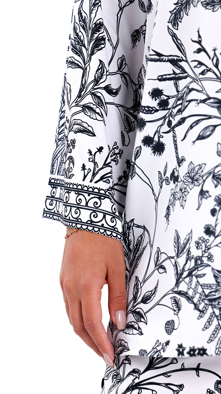 Zarelle White Matching Co-ord Set