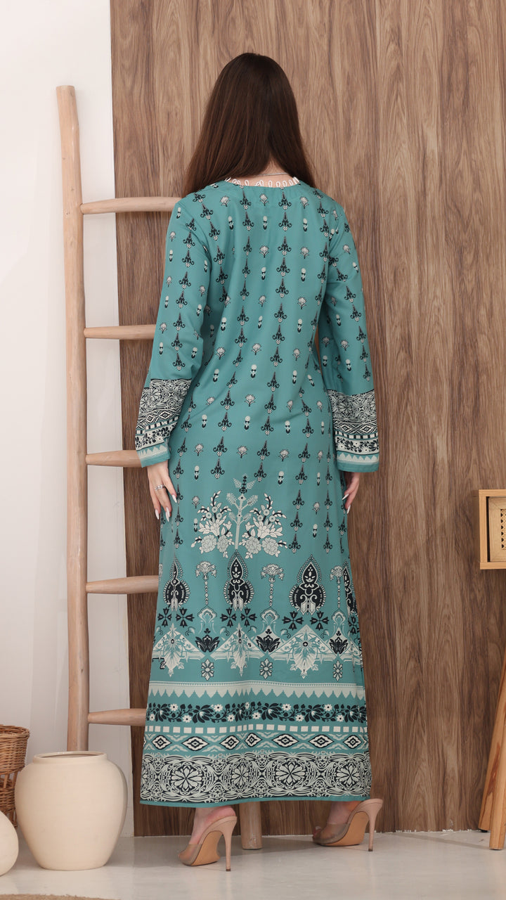 Zelijah Kaftan Dress