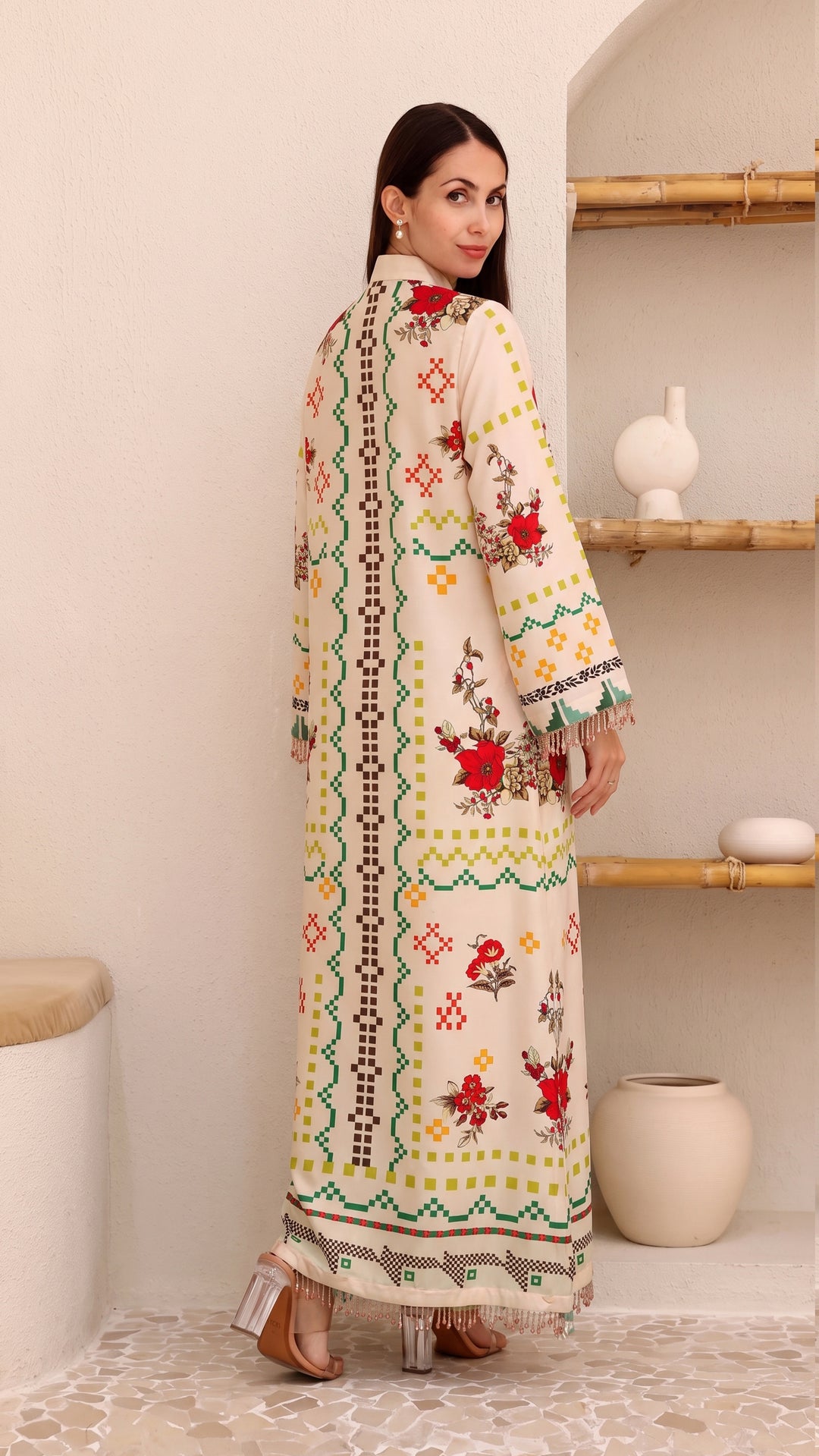 Corvelle Kaftan Dress