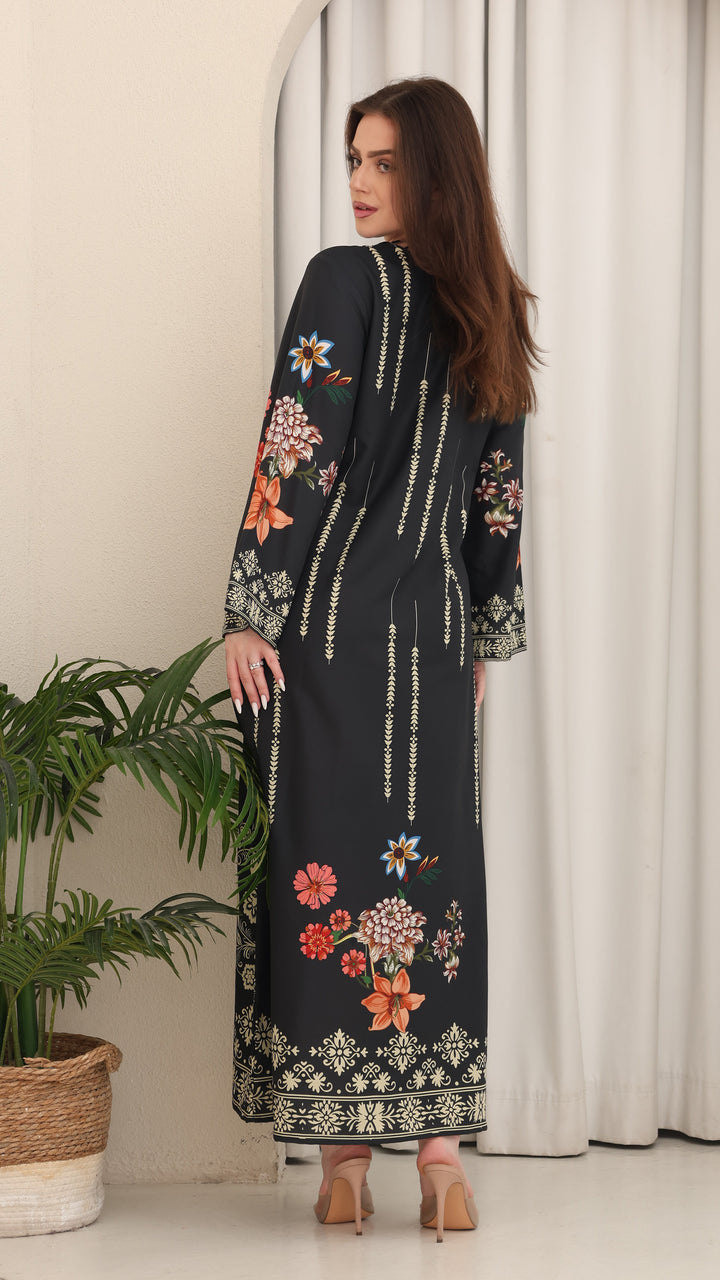 Azurielle Kaftan Dress