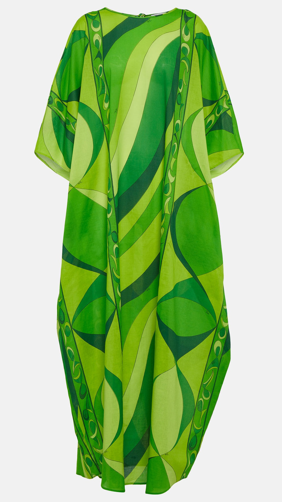 Celestial Green Elegance Kaftan