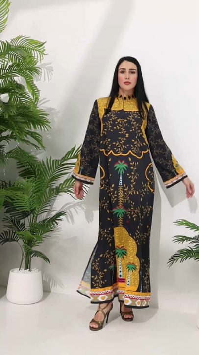 Miralune Lux Kaftan Dress