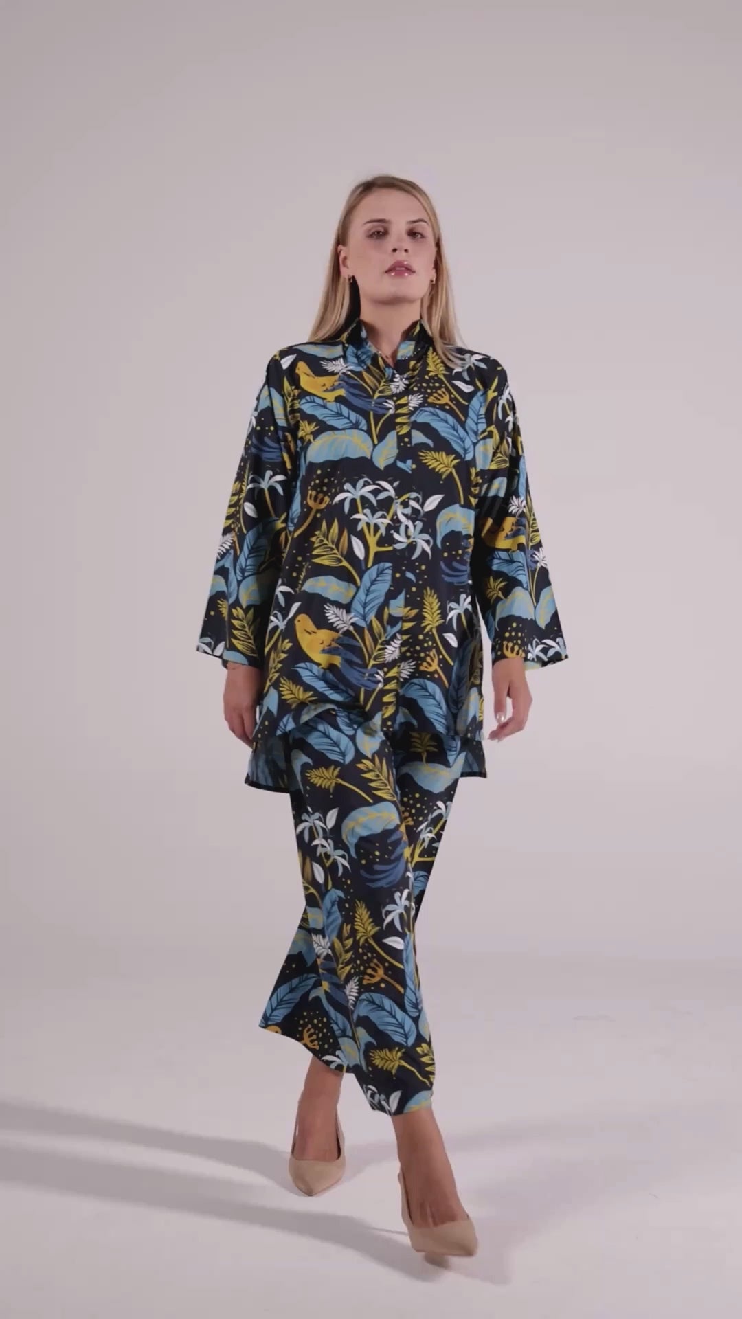 Noir Tropic Matching Co-ord Set
