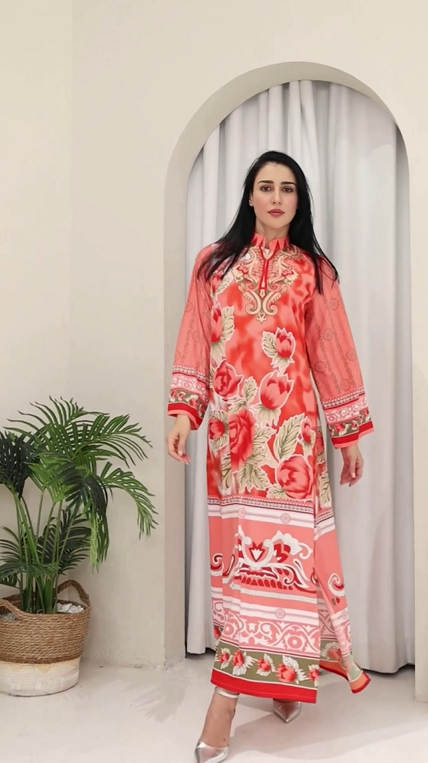 Kaelys Kaftan Dress