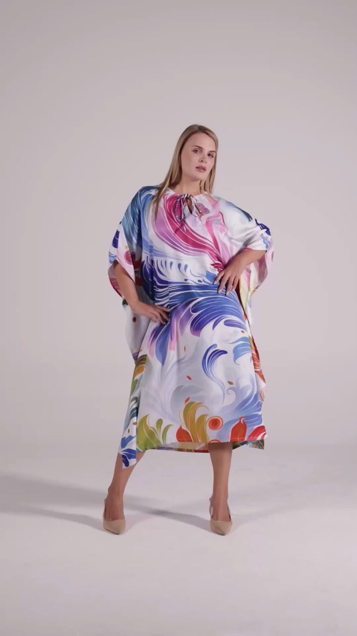 Zavina White Kaftan
