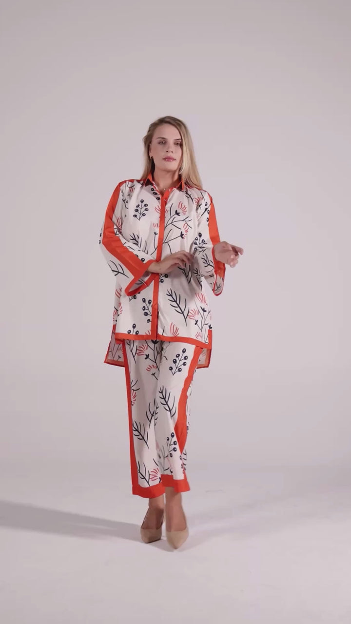 Flare Bloom Matching Co-ord Set