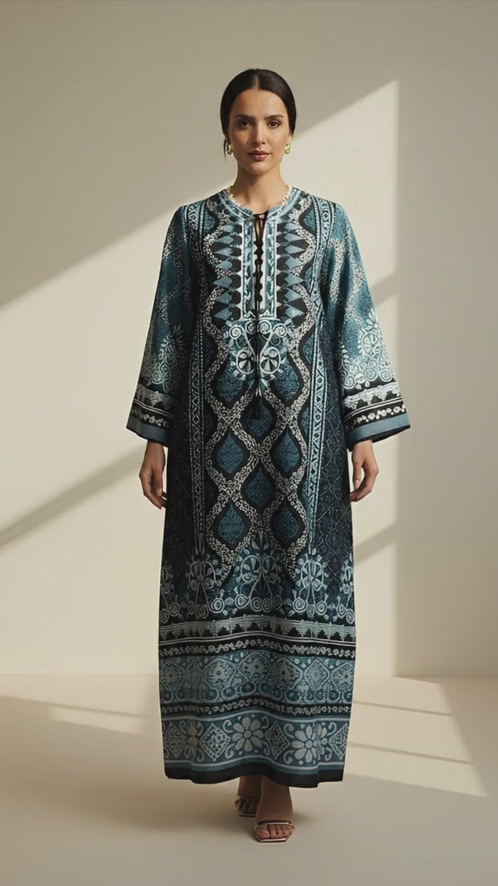 Zevarin Kaftan Dress