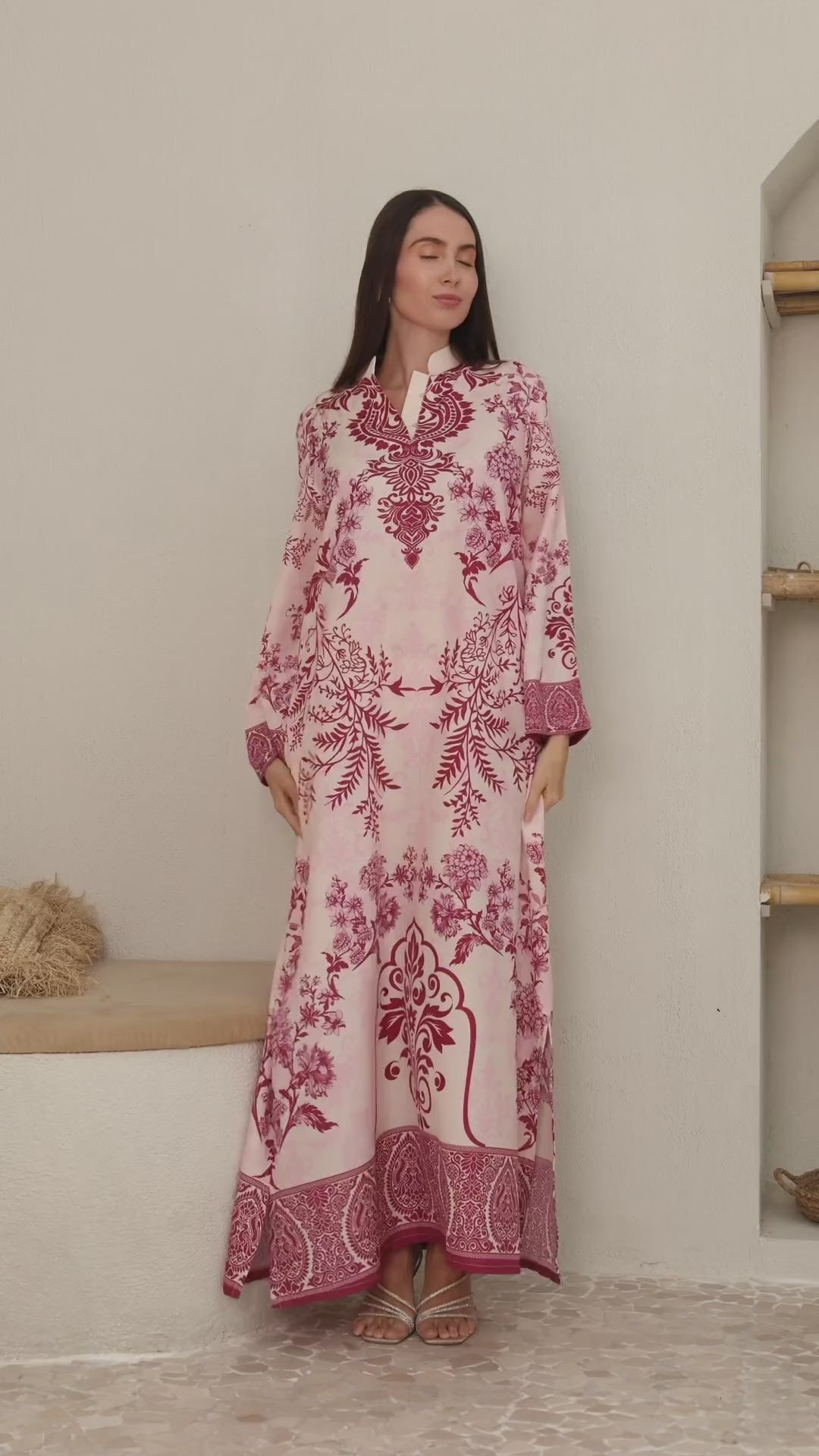 Rosavine Kaftan Dress