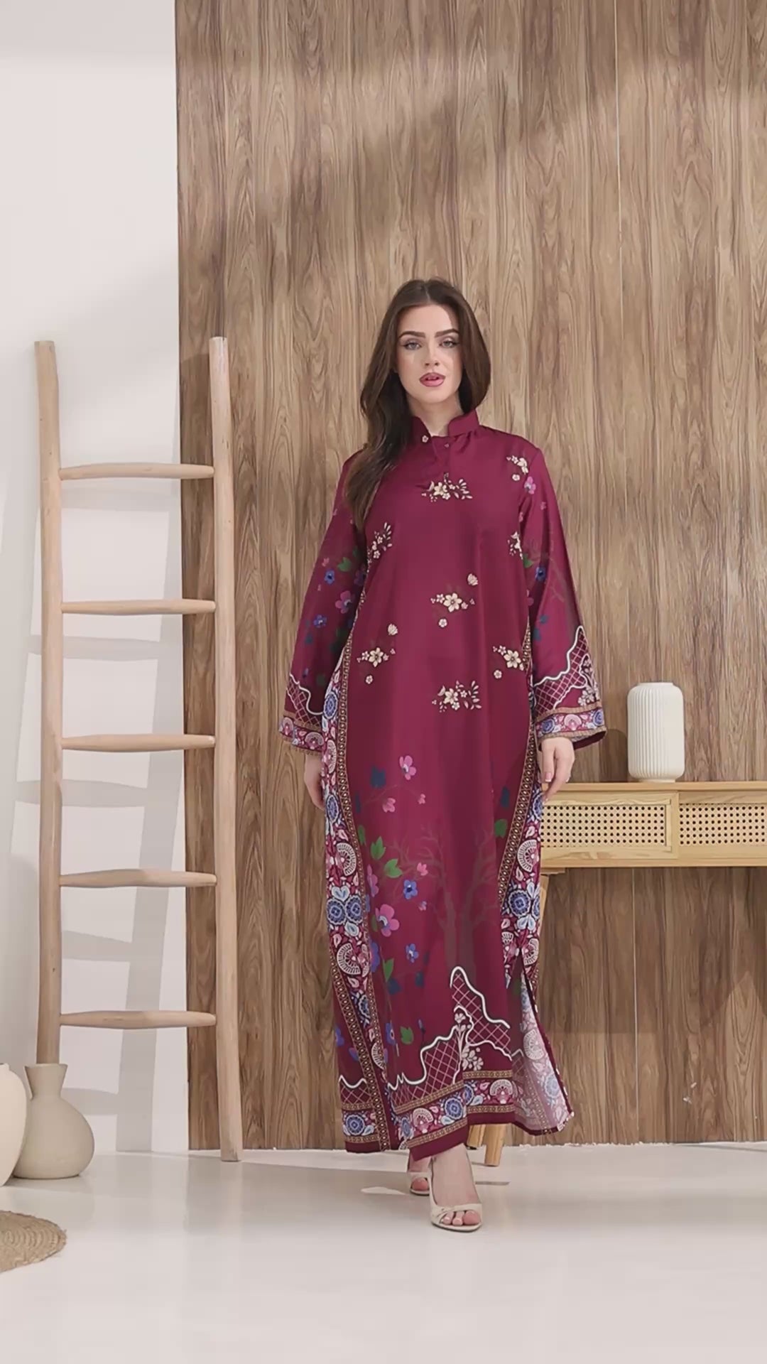 Zavaria Kaftan Dress