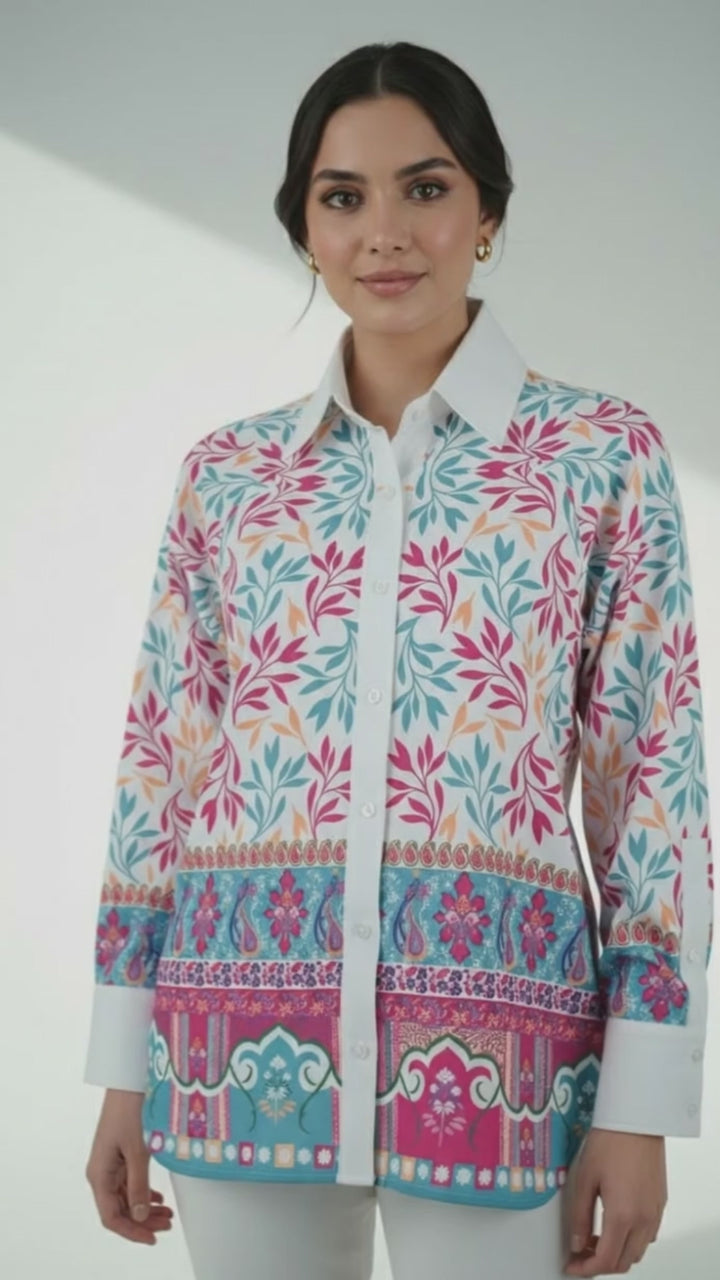 Rosalique Button-Down Shirt