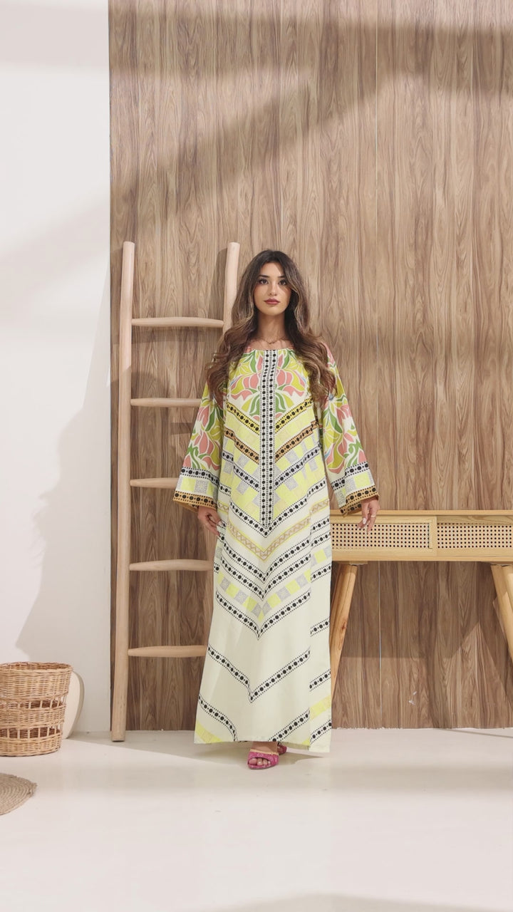 Marivelle Kaftan Dress