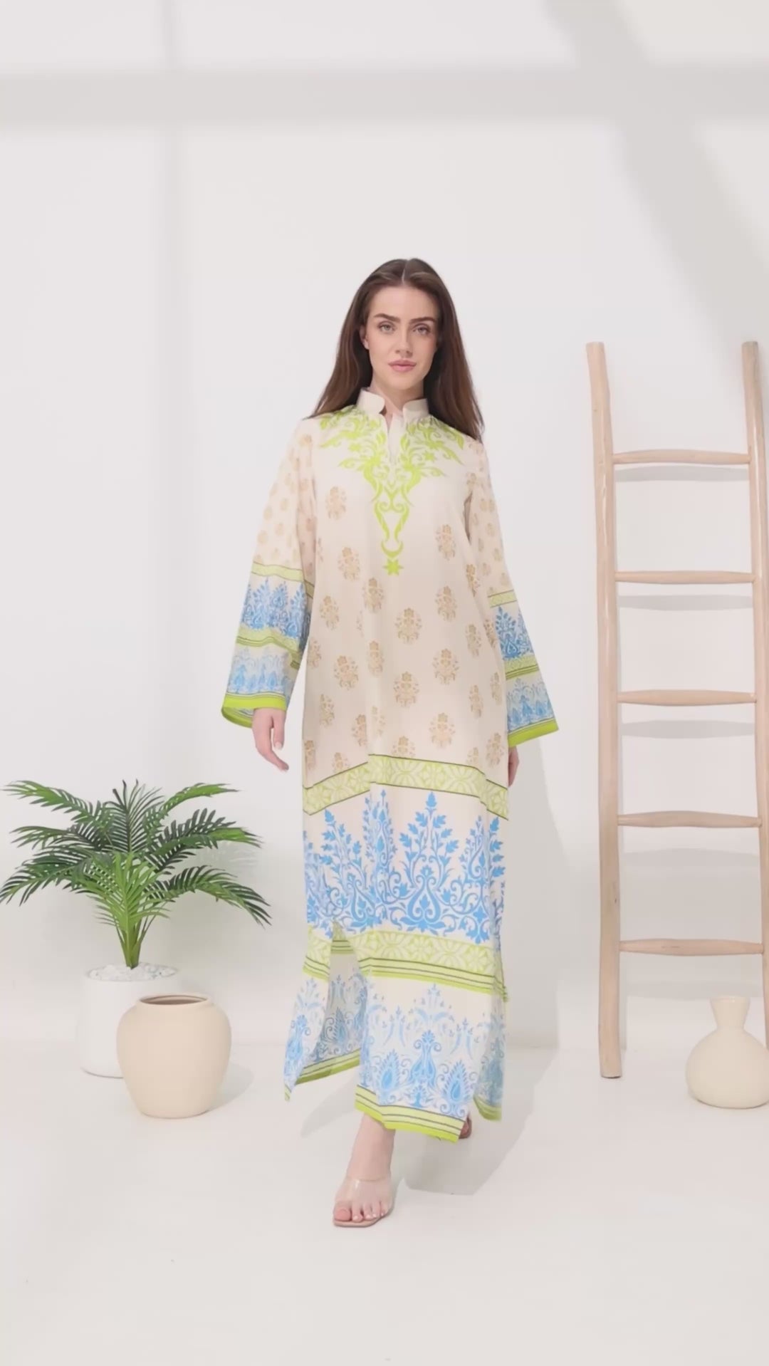 Zenyra Kaftan Dress