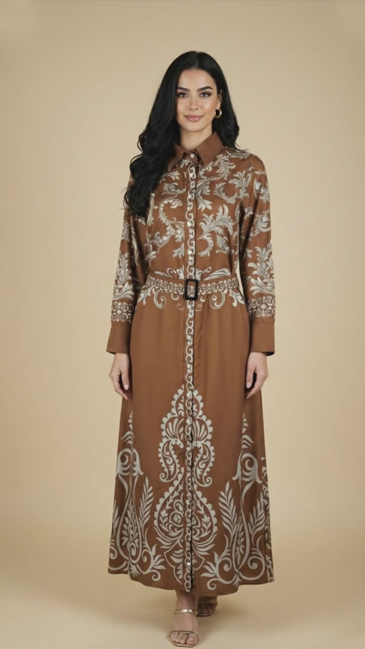 فستان فالينا موكا