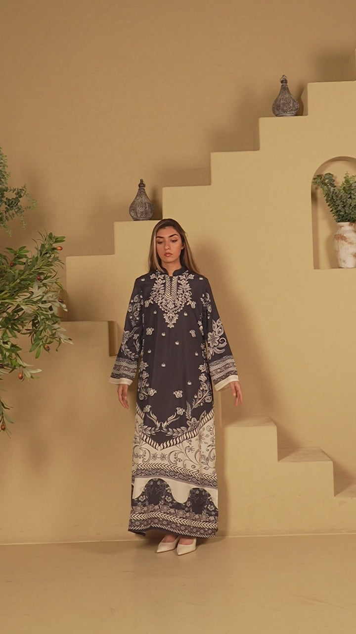 Brunelle Kaftan Dress