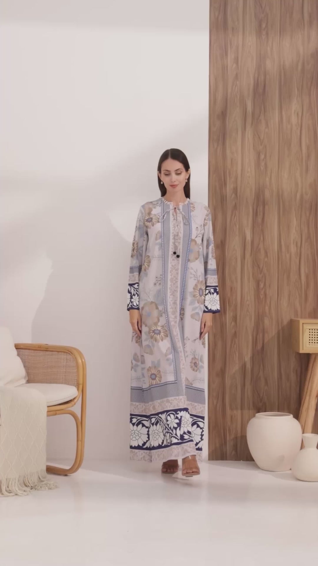 Carina Kaftan Dress