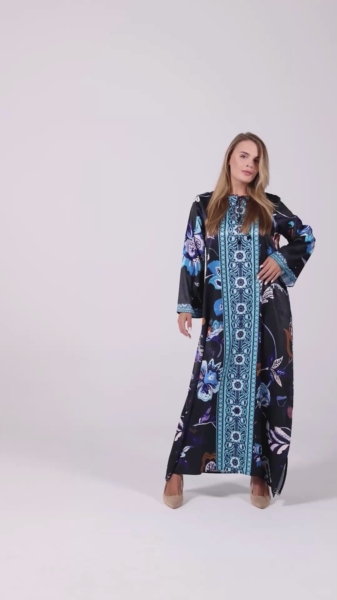 Fiorenza Alba Kaftan Dress