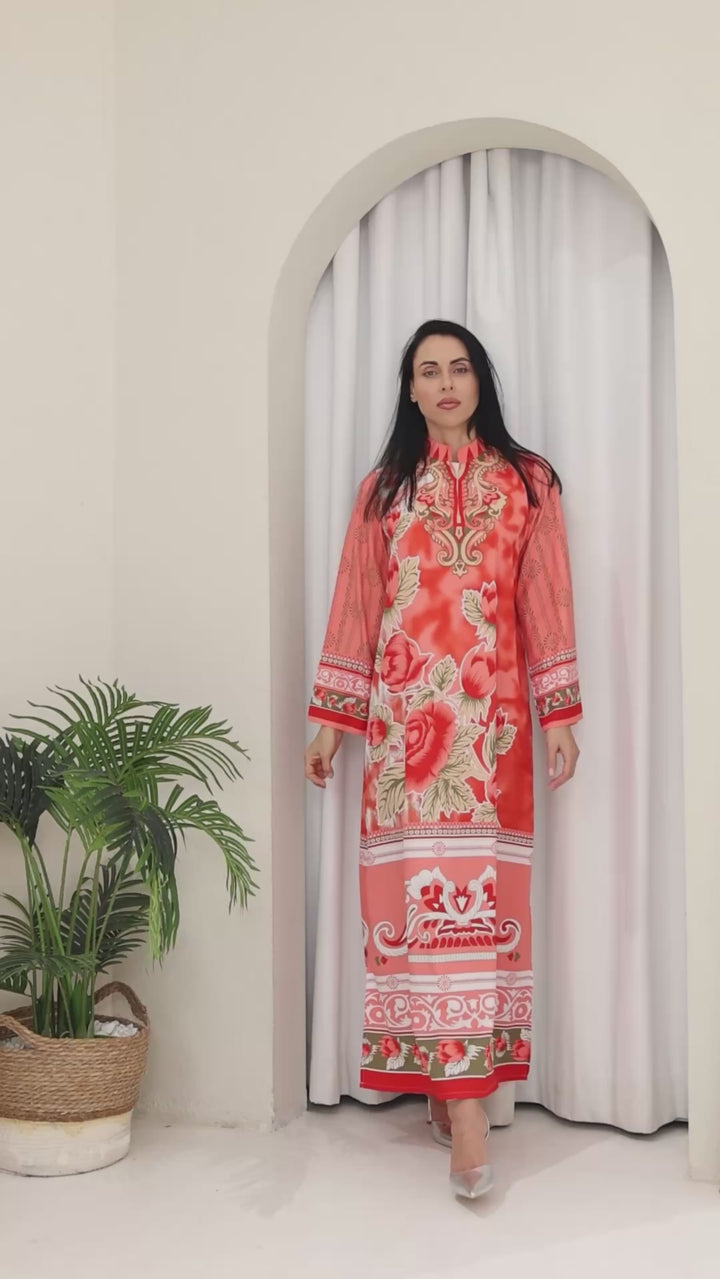 Kaelys Kaftan Dress