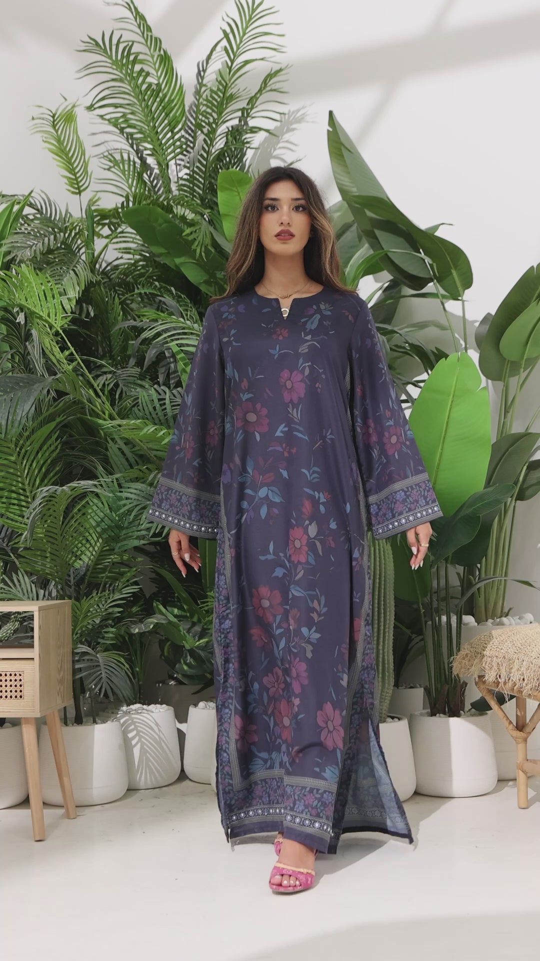 Nerissa Kaftan Dress