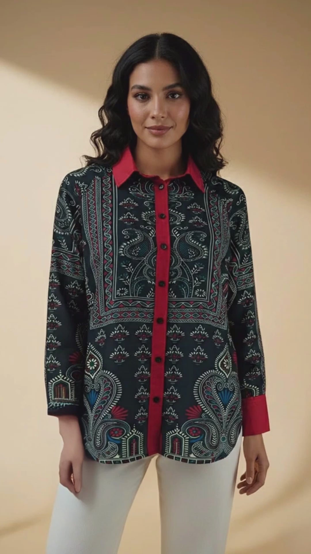 Noirvine Button-Down Shirt