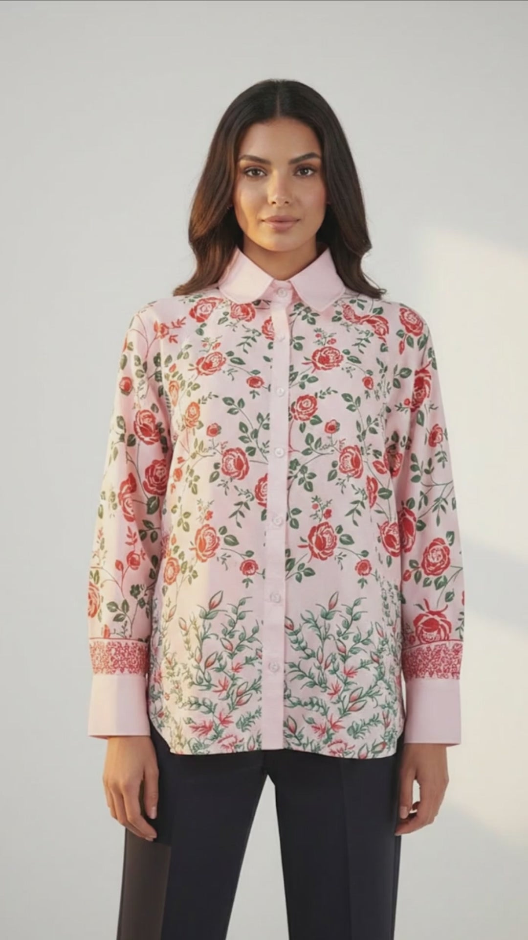 Elvessa Button-Down Shirt